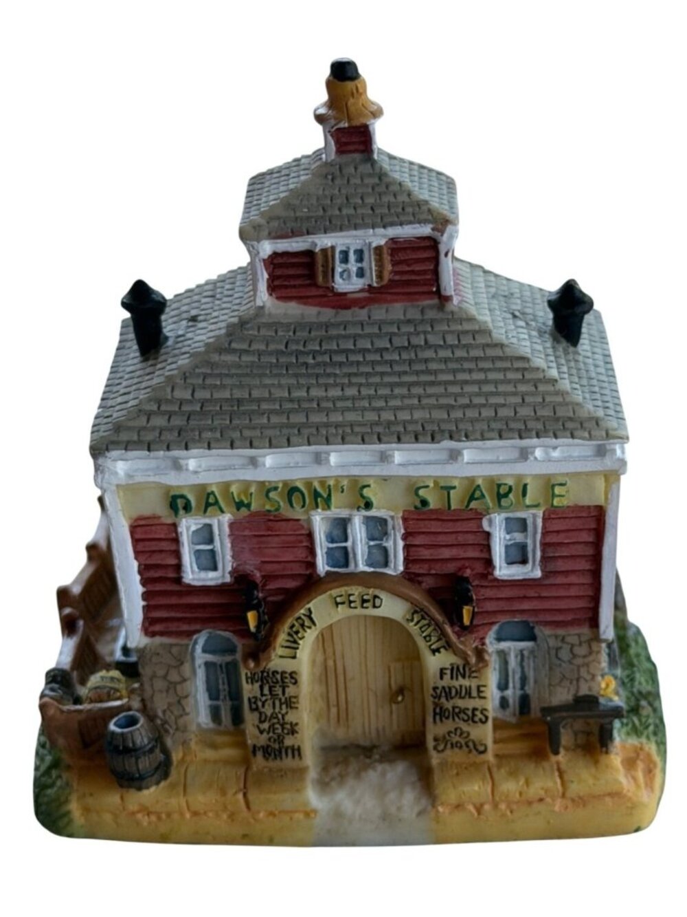Liberty Falls Americana Collection Dawson's Livery & Feed Stable Figurine #AH156